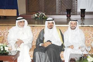 دفاضل صفر والشيخ احمد العبدالله وعدنان عبدالصمد