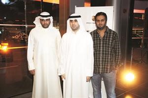 قيادات الشركة تتقدم الحضور خلال حفل الاطلاق
