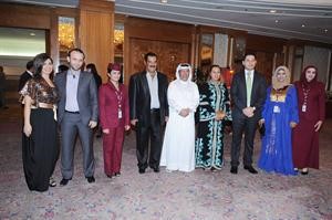 فريق القطرية خلال الغبقة قاسم باشا
