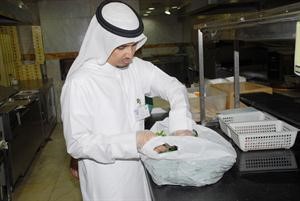 تفتيش على بعض الاغذية