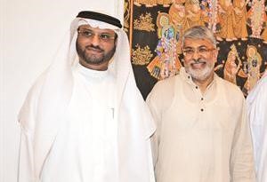 مفلاح الهاجري مشاركا في افطار السفارة الهندية	قاسم باشا﻿