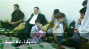صورة عن الشريط الذي بثه ناشطون لرئيس الوزراء المنشق