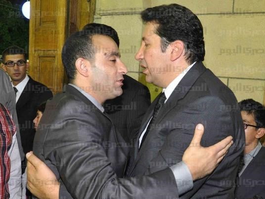 السقا يعزي رمزيالمصري اليوم