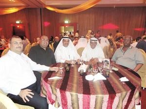 مسؤولو الشركة خلال الغبقة﻿