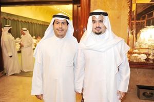 الشيخ خالد الخالد والزميل عبدالهادي العجمي
