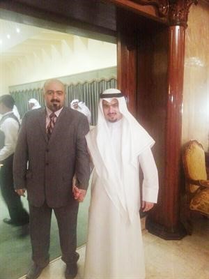 دحمد الصايغ مع الخالد