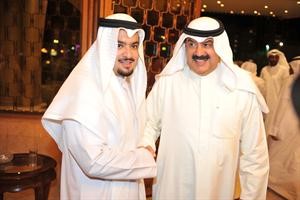 خالد الجار الله مهنئا الشيخ خالد الخالد