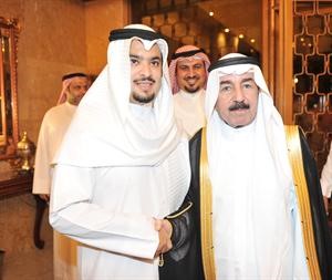سلطان بن حثلين مشاركا في الغبقة