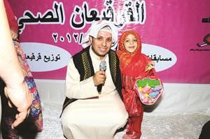 اصغر مشاركة بحفل القرقيعان﻿