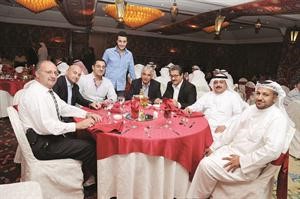 ضيوف من شركتي رابطة الخليج للنقل وانجاز لتاجير السيارات