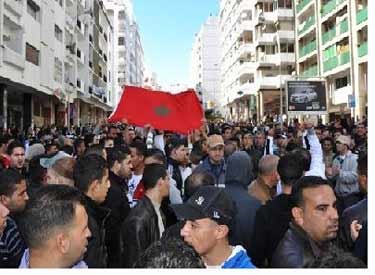 المئات يتظاهرون في المغرب احتجاجاً على سياسات الغلاء والقمع