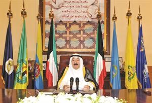 صاحب السمو الامير الشيخ صباح الاحمد يلقي كلمته للمواطنين بمناسبة العشر الاواخر من رمضان ﻿