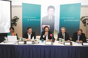 عبدالعزيز ابوشنب ونعيم ابوشنب والفنان راغب علامة وخضر علامة ومريم بن شيخ