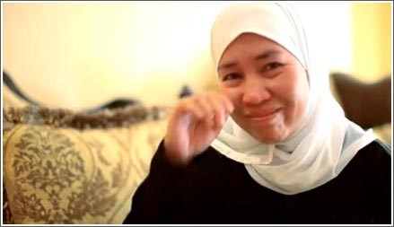 فيديو ... فلبينية تعتنق الإسلام بسبب صوت الأذان في دبي