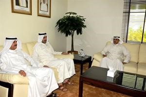 مسالم الاذينة مستقبلا بدر العازمي﻿