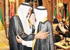 ولي العهد السعودي الامير سلمان بن عبدالعزيز مرحبا بصاحب السمو الامير الشيخ صباح الاحمد ﻿