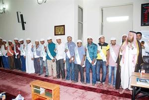 الشيخ احمد القطان يتحدث الى المهتدين الجدد﻿