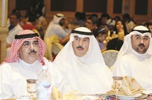 الادارة العليا لشركة وربة للتامين خلال الغبقة﻿