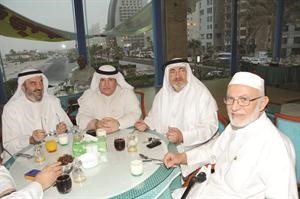 جانب من حفل الافطار انور الكندري