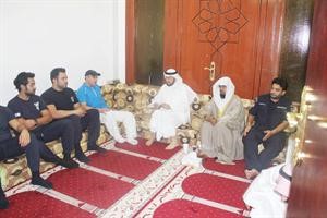 اجتماع بين وليد الشعيب والشيخ الاركاني
