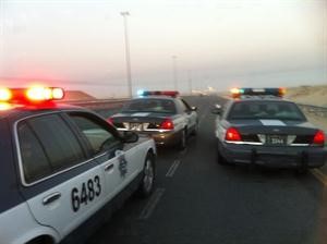 دوريات من امن الجهراء شاركت في حملة الصبية