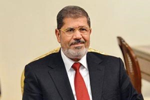 الرئيس المصري محمد مرسي