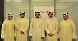 صالح العبيد وسلمان البدران وفريق عمل VIVA﻿