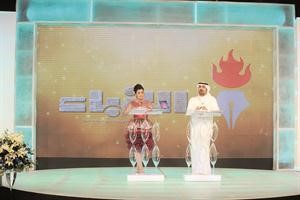 ابوامين وشهودة في البرنامج خلال فقرة الانباء فريال حماد
