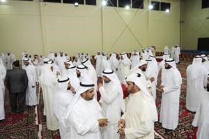 جمع من الحضور في جمعية الاصلاح
