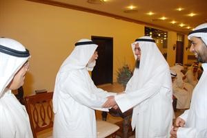 دعبدالمحسن الخرافي مهنئا﻿