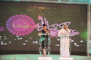 ابوامين وشهودة خلال فقرات البرنامج