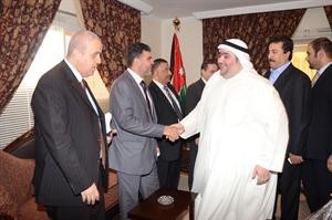 الكايد يستقبل المهنئين﻿
