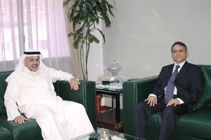 الوزير الشهاب مع السفير التركي﻿