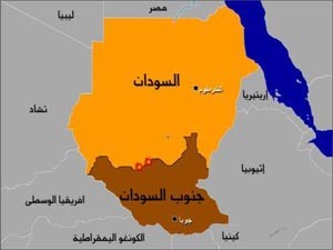 الخرطوم تجدد رفضها لخريطة الوسيط الأفريقي لإقامة المنطقة العازلة مع جوبا