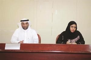 محمود الغانم خلال عمومية الصفاة للتامين التكافليهاني عبدالله﻿