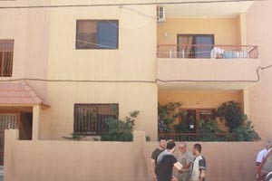 المنزل الذي يقيم فيه المختطف عصام الحوطي في حوش الغنم بمنطقة البقاع