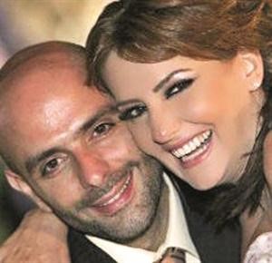  خليل حجار وزوجته الفنانة مي سحاب﻿
