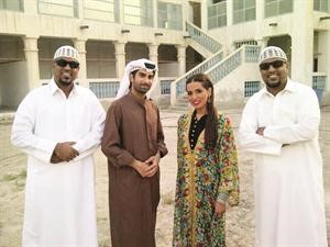 التوام الفني احمد ومحمد عجلان مع مريم ابوكمال ويوسف الجلاف في البرستي