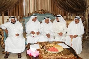 احمد السعدون متوسطا مسلم البراك واسامة الشاهين ومحمد الخليفة ودمحمد الهطلاني﻿