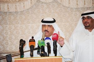 مسلم البراك متحدثا﻿