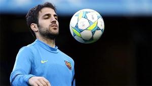 لاعب برشلونة سيسك فابريغاس غير سعيد بوضعه الحالي