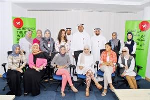 لقطة جماعية للطلبة المتدربين﻿