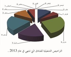 بشارة: 61 ترخيصاً تجارياً وتشغيلياً لفنادق وشقق فندقية بالكويت تنتهي خلال 2013