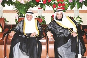 المعرس سليم السليم مع عمه المستشار ضرار العسعوسي
