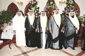 الشيخ فهد السعد والشيخ عبدالله الفهد يهنئان
