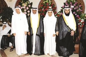 معبدالرحمن الغنيم وعبدالرحمن الحميميدي يباركان