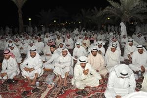 جانب من الحاضرين في الارادة
