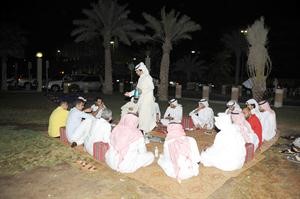 جانب من الحضور الشبابي في ساحة الارادة﻿