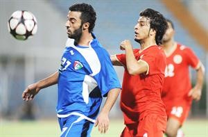 حمد امان قدم مستوى جيدا في الشوط الاول واستبدل بين الشوطين﻿