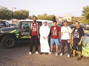 موظفو بيتك المشاركون في السباق
